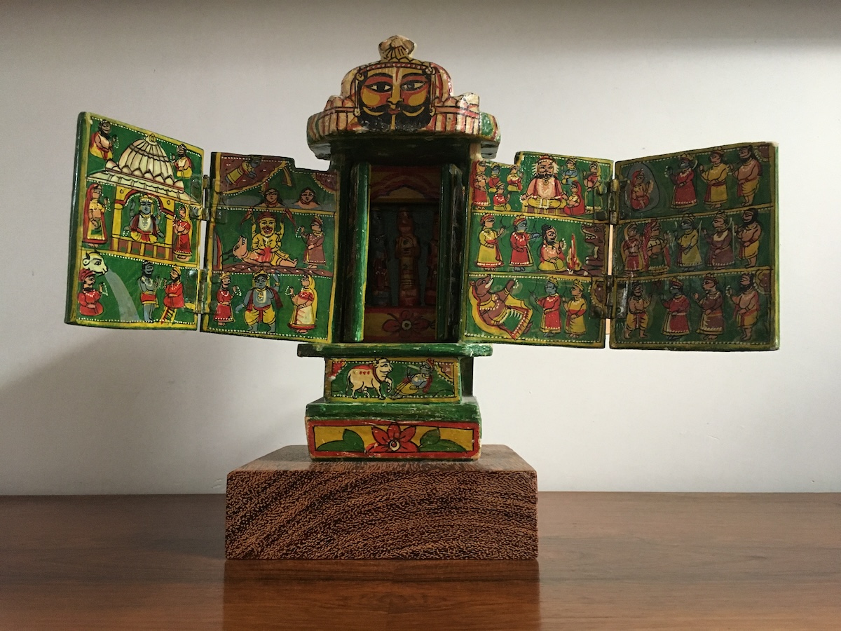 Hindoe-pantheon, India, 2de helft 20ste eeuw, eigen collectie